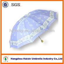 10K schicke Satin Regenschirm mit hoher Dichte
